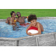 Basen stelażowy Power Steel Swim Vista z oknem 427x250x100 14x8FT BESTWAY 7w1