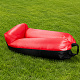 Aga Nadmuchiwana sofa LAZY BAG 230x70 cm Czarny/Czerwony
