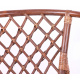 Aga Zestaw rattanowy BAHAMA Choco Brown