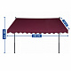 Aga Markiza teleskopowa 350x120 cm Burgund