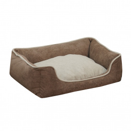 Aga kanapa dla psa DS324 odcienie brązowego 70 cm x 60 cm