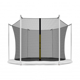 Aga siatka wewnętrzna 250 cm na 6 słupków Czarna