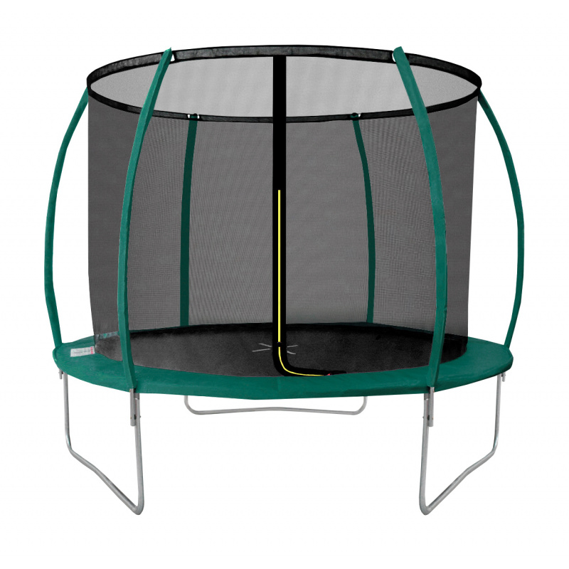 Aga SPORT EXCLUSIVE Trampolína 250 cm Tmavě zelená + ochranná síť