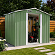 Aga Domek ogrodowy 236x174x190 cm Jasnozielony