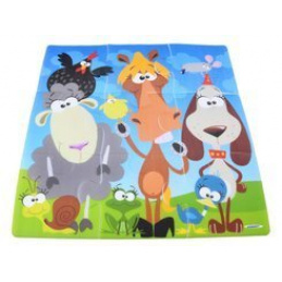 Puzzle piankowe mata Zwierzęta 37cm x 37cm ZA3151 uniwersalny