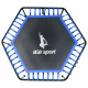 Aga Mata do trampoliny fitness Blue 130 cm 