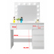 TOALETKA kosmetyczna LUSTRO 12 LED TABORET