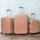 Aga Travel Zestaw walizek podróżnych MR4679 Beżowy