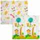 Aga4Kids Dziecięca składana piankowa mata 200x180 cm DS3015