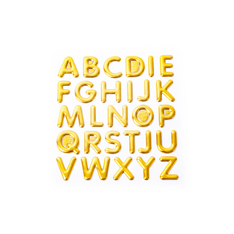 Aga4Kids Litery samoprzylepne DS8109ZP