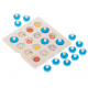 Puzzle drewniane gra planszowa memory + 4 karty