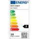 Plafon LED czarny TOR-202C - IP65 - 20W - biały neutralny