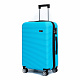 Aga Travel ZESTAW WALIZEK 3w1 KOMPLET WALIZKA PODRÓŻNA BAGAŻ MR4651 Jasno niebieski