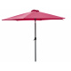 Linder Exclusiv Przechylany parasol 250 cm Ciemno czerwony 
