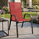 Linder Exclusiv Krzesło ogrodowe STAPEL MC330885 Ciemnoczerwony