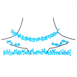 Aga4Kids Samoprzylepne cyrkonie DS8114MB