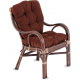 Aga Zestaw rattanowy BUTEO Choco Dark Brown