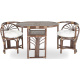 Aga Zestaw rattanowy VULPES Choco White
