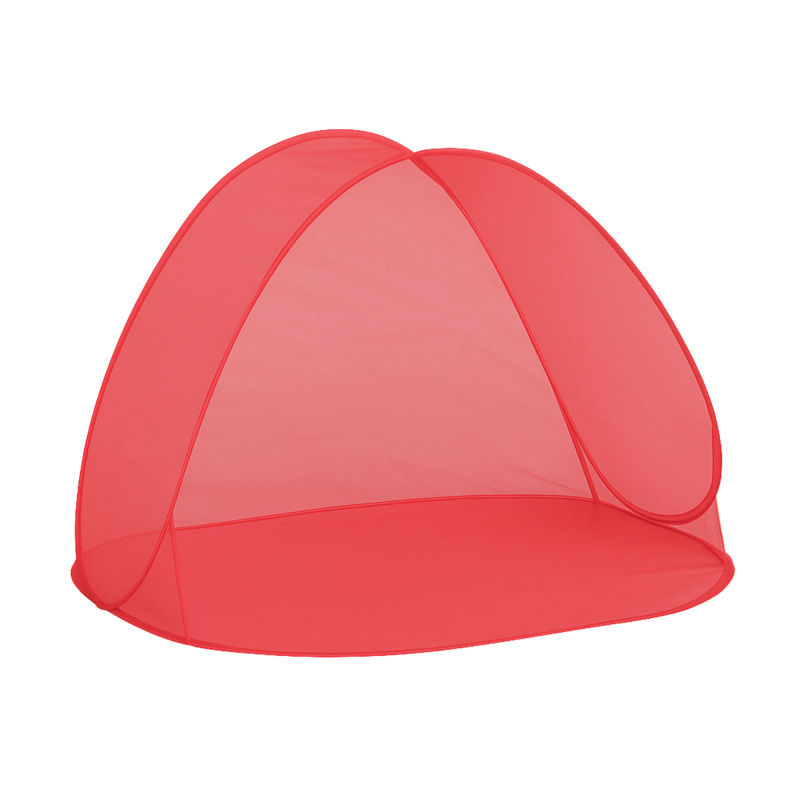 Linder Exclusiv Samodzielnie składany namiot plażowy Czerwony