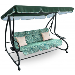 Huśtawka ogrodowa Aga 2w1 GRANDLUX Prestige Green