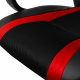 Fotel gamingowy Aga MR2060 czarno - czerwone