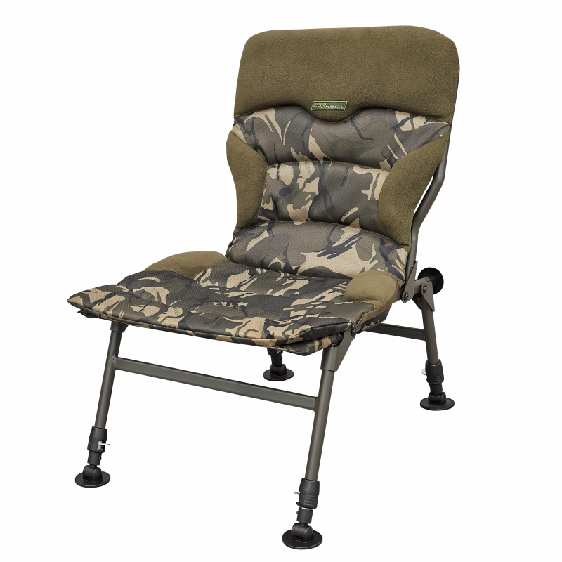 Fotel Starbaits Cam Concept Recliner zielony