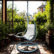 Aga Fotel wiszący Domingo DS3100-GRAY