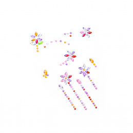 Aga4Kids Samoprzylepne cyrkonie DS8113BF