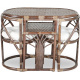 Aga Zestaw rattanowy VULPES Choco White