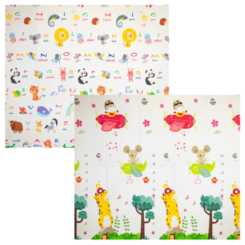 Aga4Kids Dziecięca składana piankowa mata 200x180 cm DS3013