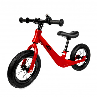 Aga Dziecięcy rowerek biegowy z dzwonkiem DS2902 Czerwony