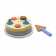 Aga4Kids DREWNIANY TORT DO KROJENIA na rzep 