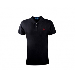 Ralph Lauren SKINNY-FIT Black Small Pony Red