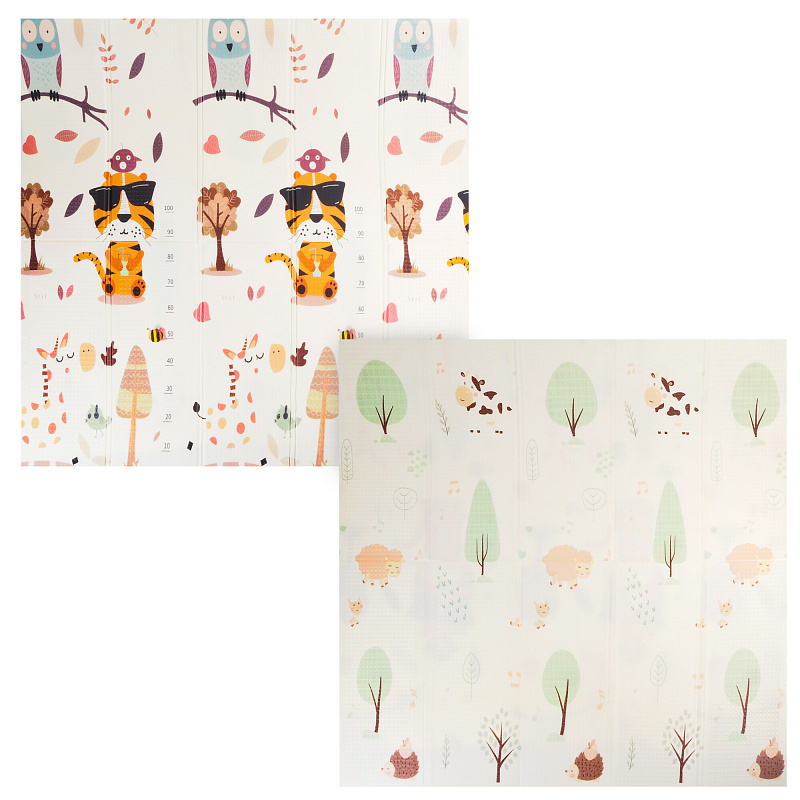 Aga4Kids Składana piankowa mata dla dzieci 200x180 cm 6DZ130 - II. JAKOŚĆ