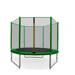 Aga SPORT PRO Trampolina 220 cm ciemnozielona + siatka ochronna