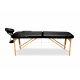 Aga Drewniane Składane łóżko do masażu + torba 185 x 60 cm MR5150 Czarny