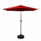 Aga Parasol ogrodowy z regulacja przechyłu 250 cm czerwony
