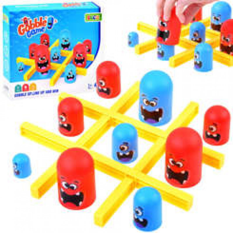 Pożeracze Gra planszowa kółko krzyżyk GR0506 uniwersalny