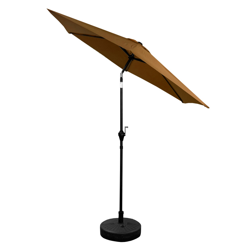 Aga Parasol ogrodowy przeciwsłoneczny wychylany 250 cm Brązowy