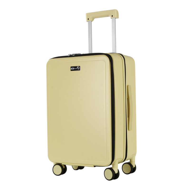 Aga Travel Walizka podróżna MR4674 Beżowa