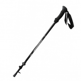 Aga Kij trekkingowy Carbon 61–135 cm, czarne