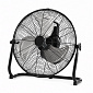 Aga Wentylator podłogowy 50 cm Czarny