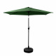 Aga PARASOL OGRODOWY 2,5m 250m REGULACJA POCHYLENIA 250 cm Ciemny zielony