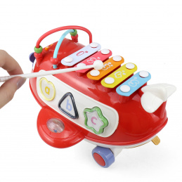 Aga4Kids Sorter Edukacyjny Multifunkcyjna zabawka Samolot