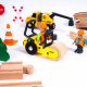 Aga4Kids KOLEJKA DREWNIANA DLA DZIECI DS5645