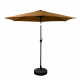 Aga Parasol ogrodowy przeciwsłoneczny wychylany 250 cm Brązowy