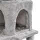Aga Drapak dla kota 36x46x110 cm Szary