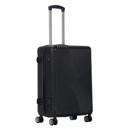 Aga Travel Walizka podróżna 66x46x27 cm LEKKA 3,35kg MR4665 Czarny