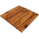 Linder Exclusiv Płytki drewniane tarasowe 30 x 30 x 2,4 cm x 22 szt