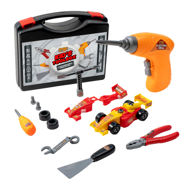 Aga4Kids WALIZKA MAŁEGO MECHANIKA 27 elementów
